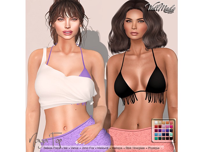 [WellMade] Naya Top 