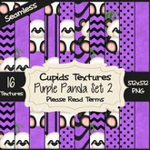 *Cupids Textures * 16 PURPLE PANDA SET 2