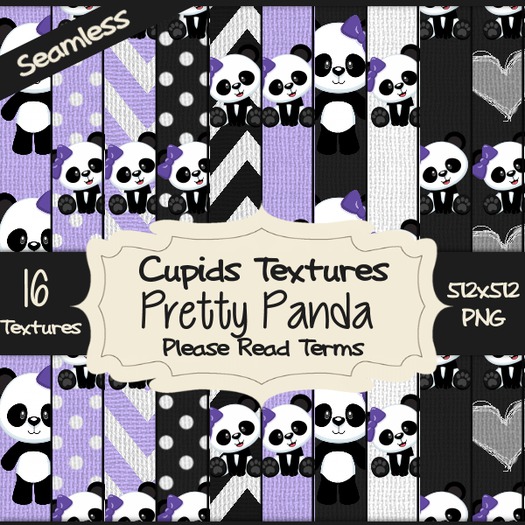 *Cupids Textures * 16 PRETTY PANDA