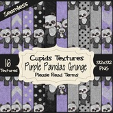*Cupids Textures * 16 PURPLE PANDAS