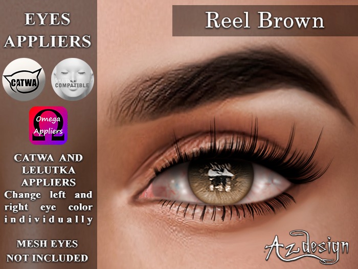 Az... Reel Brown (EYES APPLIERS)