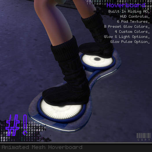 #hashbang! - Hoverboard - Hot Rod Blue