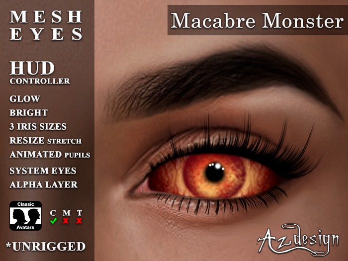Az... Macabre Monstar (MESH EYES)