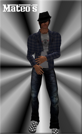Mateo' s Man Outfith Blue