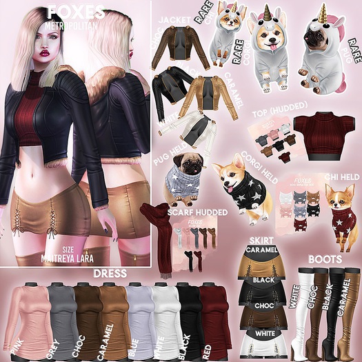 Birdy - Metropolitan - Scarf Lara - (hudded)