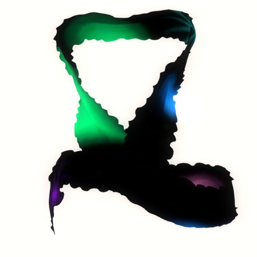 DRESS WRAP - FLASHING HEARTS RAVE DISCO - SLINK HOURGLASS B