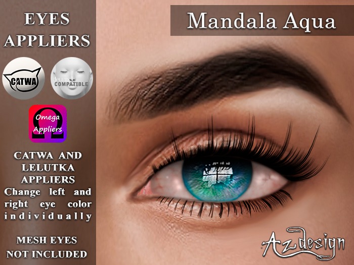 Az... Mandala Aqua (EYES APPLIERS)