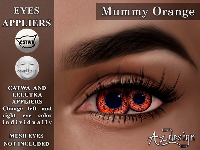 Az... Mummy Orange (EYES APPLIERS)
