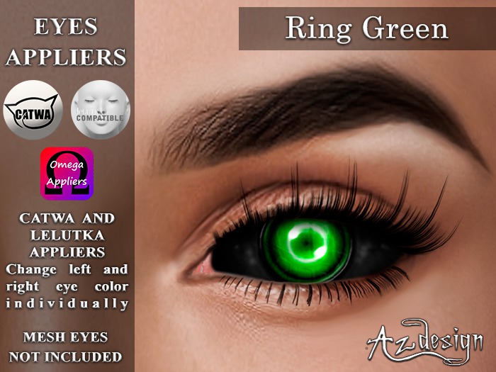 Az... Ring Green (EYES APPLIERS)