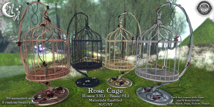 *NW* Rose Cage - Fatpack