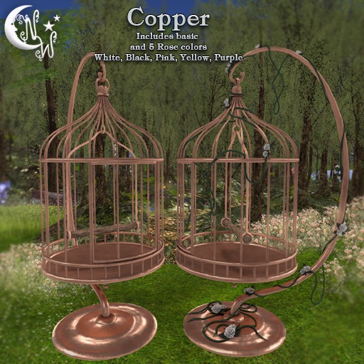*NW* Rose Cage - Copper