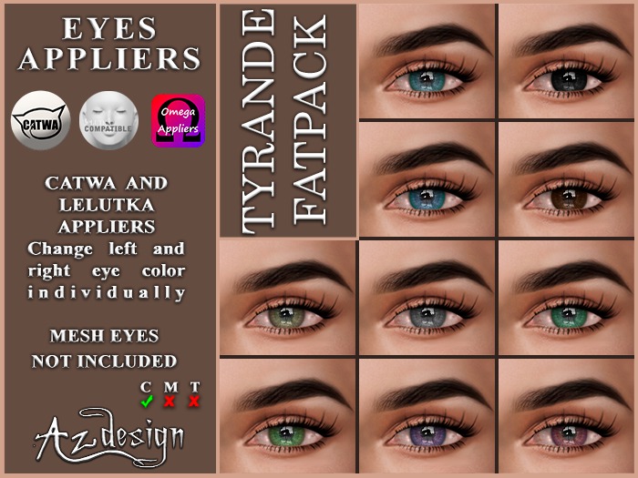 Az... Tyrande Fatpack (EYES APPLIERS)