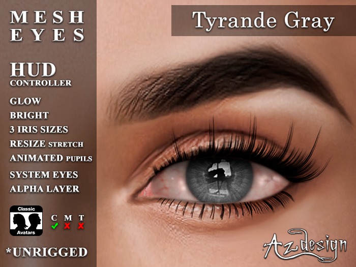 Az...  Tyrande Gray (MESH EYES)