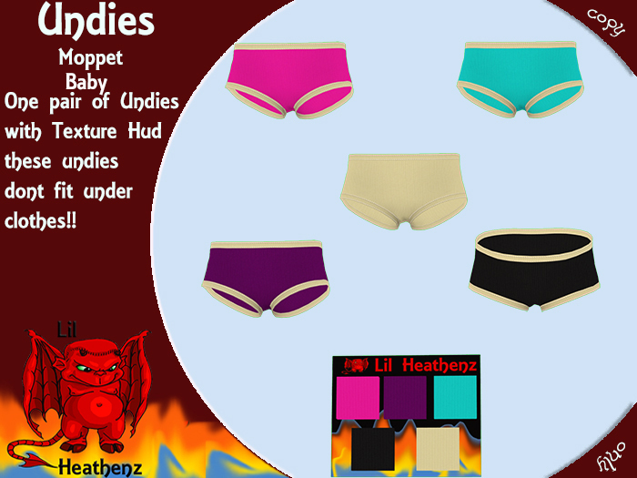 ~LH~Undies Plain M G B (Box) Add