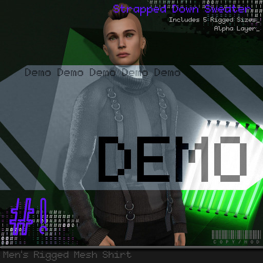 #hashbang! - DEMO - Strapped Down Sweater