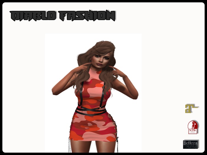 Diablo fashion Army dress Red