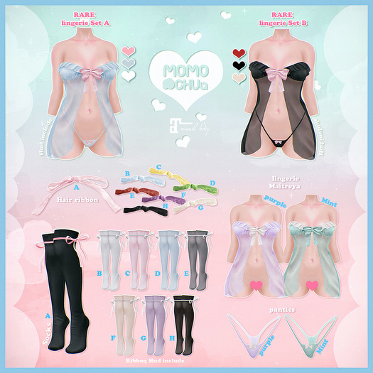 :: MOMOCHUU :: Angela - Ribbon - D