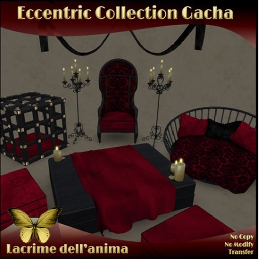 Eccentric Good Girls Bed - Ruby - RARE