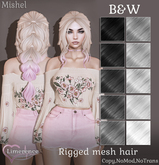 {Limerence} Mishel hair-B&W