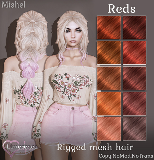 {Limerence} Mishel hair-Reds
