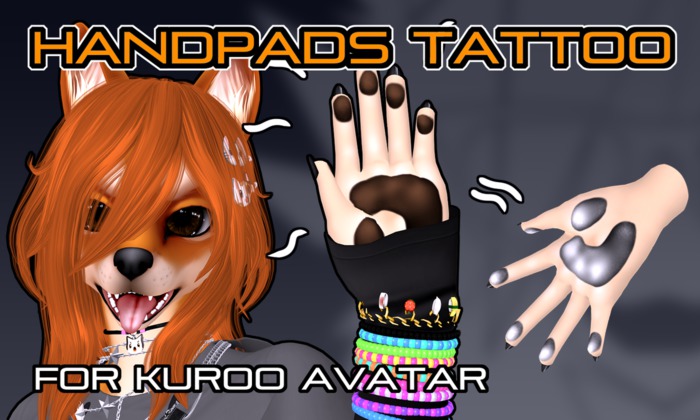[TMSN] Kuroo Handpads Tattoo Applier