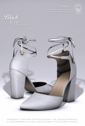 Bleich - Mesh Eve - White