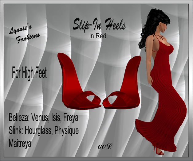 SLIP-IN RED HEELS UNPACK