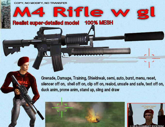 M4 Rifle w gl