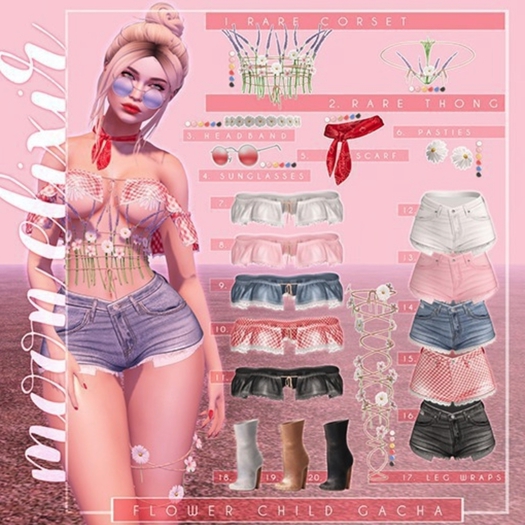 Moon Elixir - Flower Child - 19 - Lara - Boots - Camel