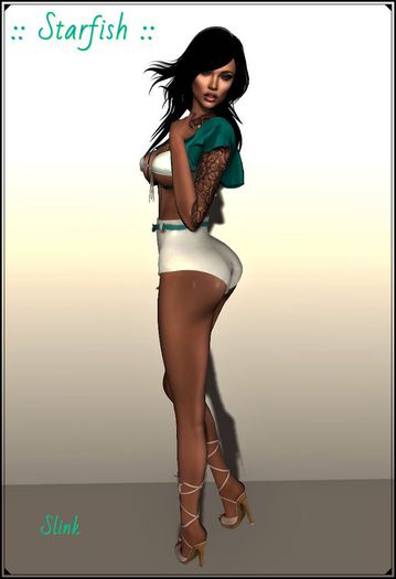 ::: Seven * Lives ::: Starfish Top & Shorts - Slink Fatpack