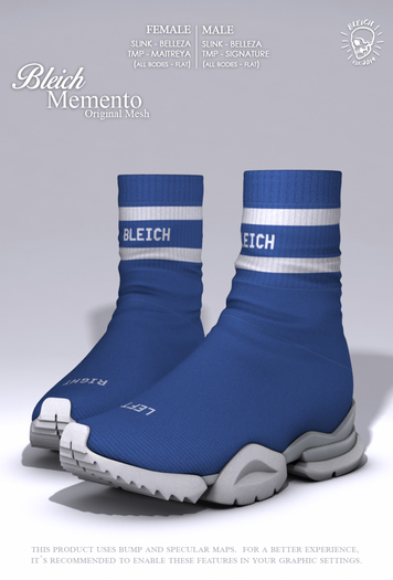 Bleich - Mesh Memento - Blue