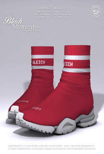 Bleich - Mesh Memento - Red