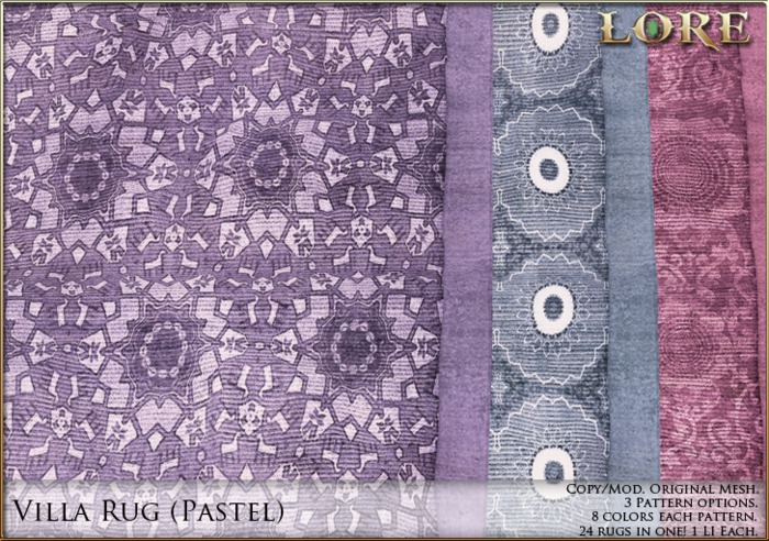 {LORE} Villa Rug (pastel)