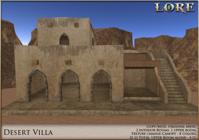 {LORE} Desert Villa (boxed)