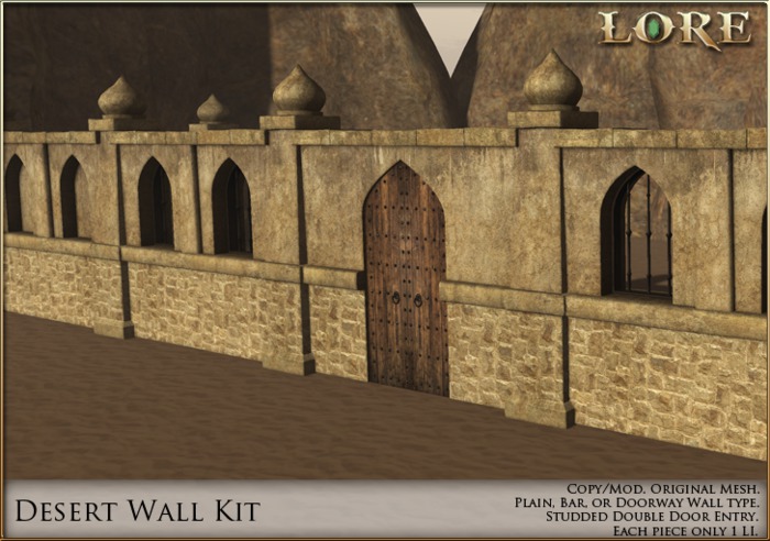 {LORE} Desert Wall Kit (boxed)