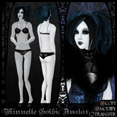 =^.^= Curious Kitties - Minuette Gothic Avatar Set