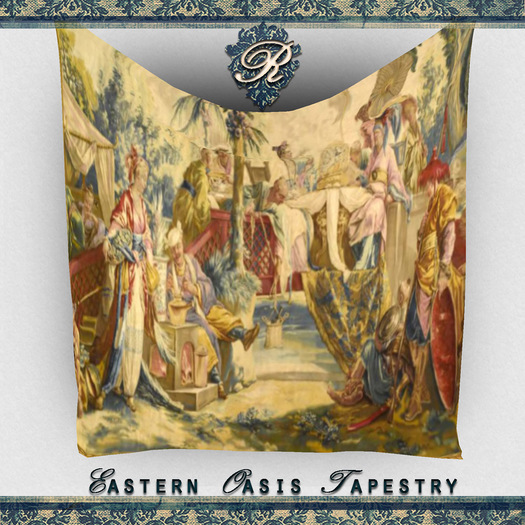 ~Rafaela~ Eastern Oasis Tapestry 