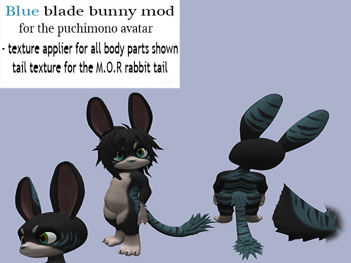 [RETIRED] +RRD+ Puchimono Blue blade bunny mod