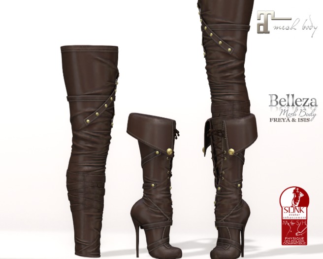 ~PP~ Marauder Boots - Brown Leather