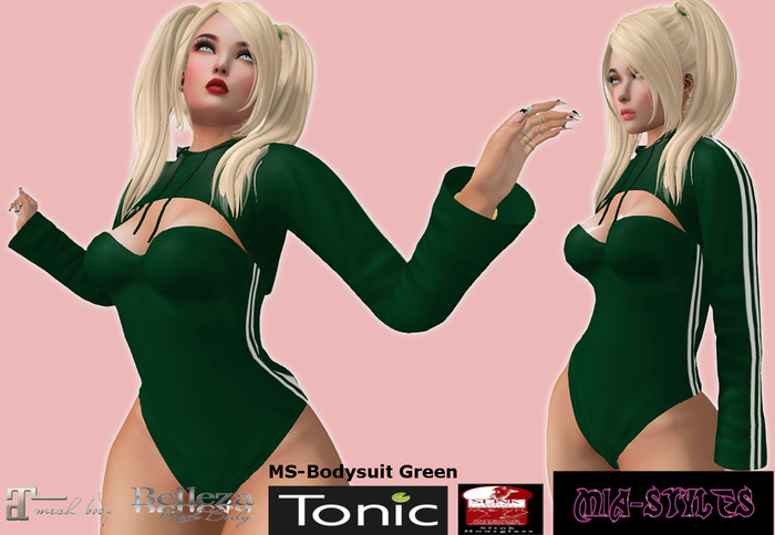 MS-Bodysuit Green