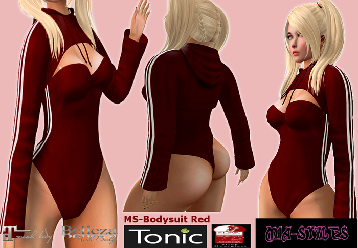 MS-Bodysuit Red