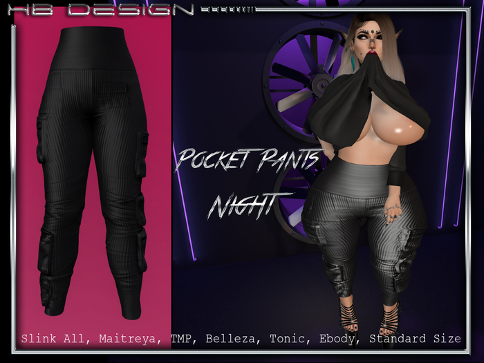 [HB] Pocket Pants {Night}