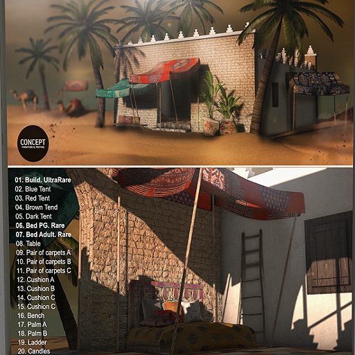 Concept} *19. Medina Ladder