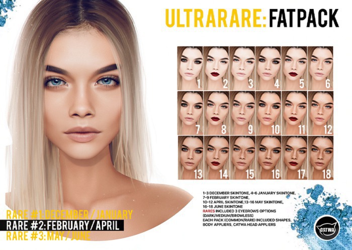 #RARE  3  ---SKIN SET - (May / June)  --- RARE