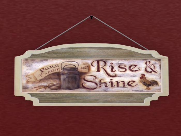Rise & Shine Hanging