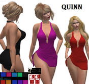 *MM* Quinn Solids Dresses - 10 colors - Maitreya, Slink Hourglass & Physique
