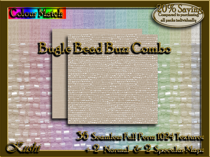 Bugle Bead Buzz Combo Textures