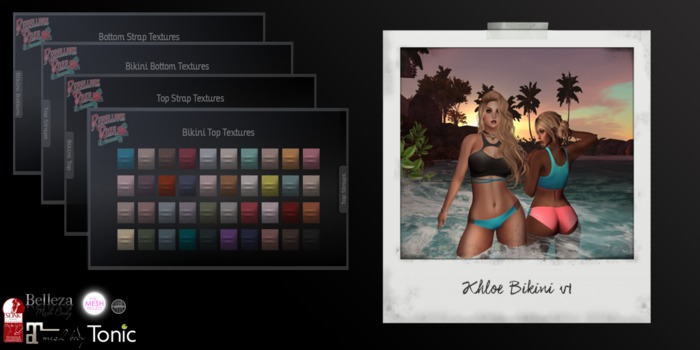 ~Rebellious Rose~ Khloe Bikini v1