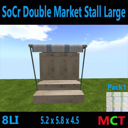 SoCr Double Market Stall Large Pack 1