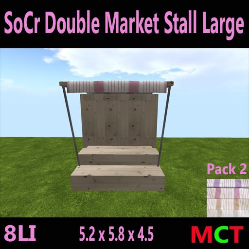 SoCr Double Market Stall Large Pack 2